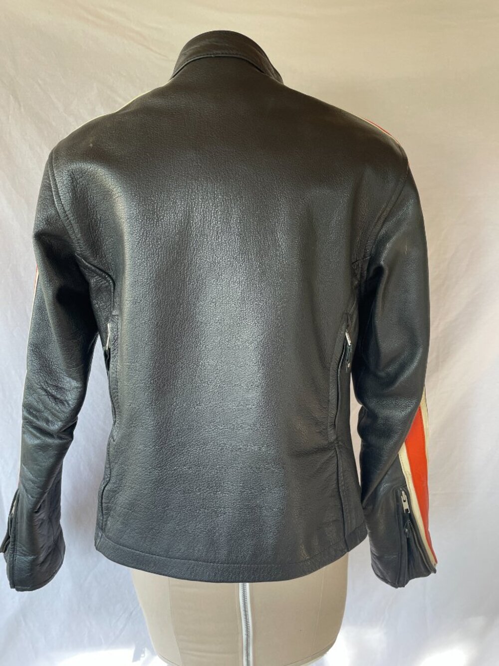 Women's Leather Riding Jacket - Picture 4 of 6